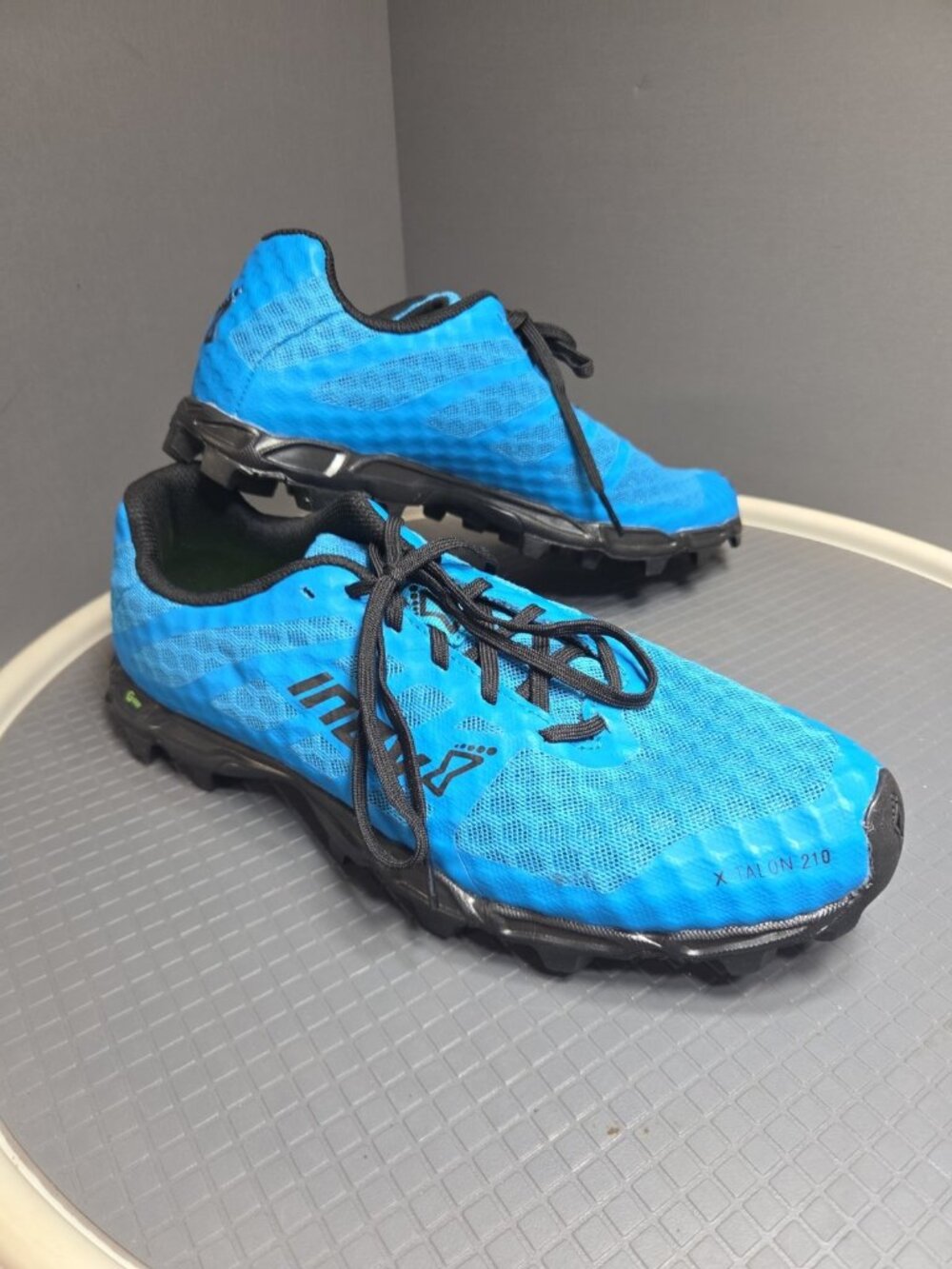 INOV-8 X-Talon 210 Trail Running Shoes Blue Mens 7.5 Womens 9 New